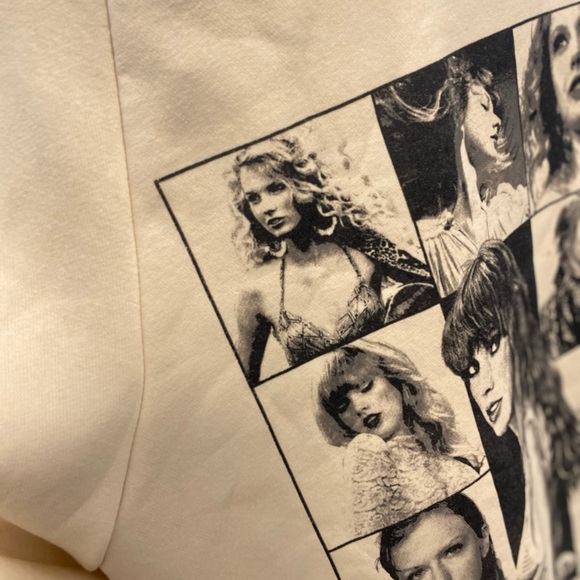 TAYLOR SWIFT OFficial 2023 the eras tour BEIGE HOODie - Picture 9 of 13
